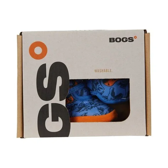 Bogs Boys Dino Blue Winter Booties - Picture 6 of 7